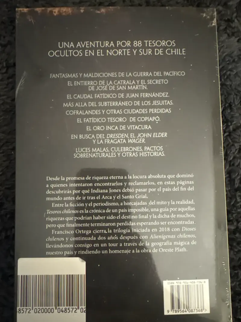 Libro Tesoros Chilenos nuevo - 2