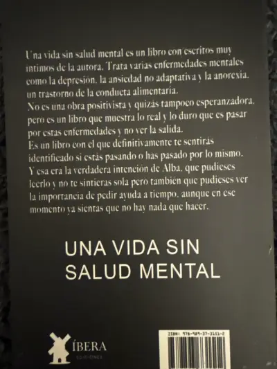 Libro 'Una vida sin salud mental' - miniatura 2