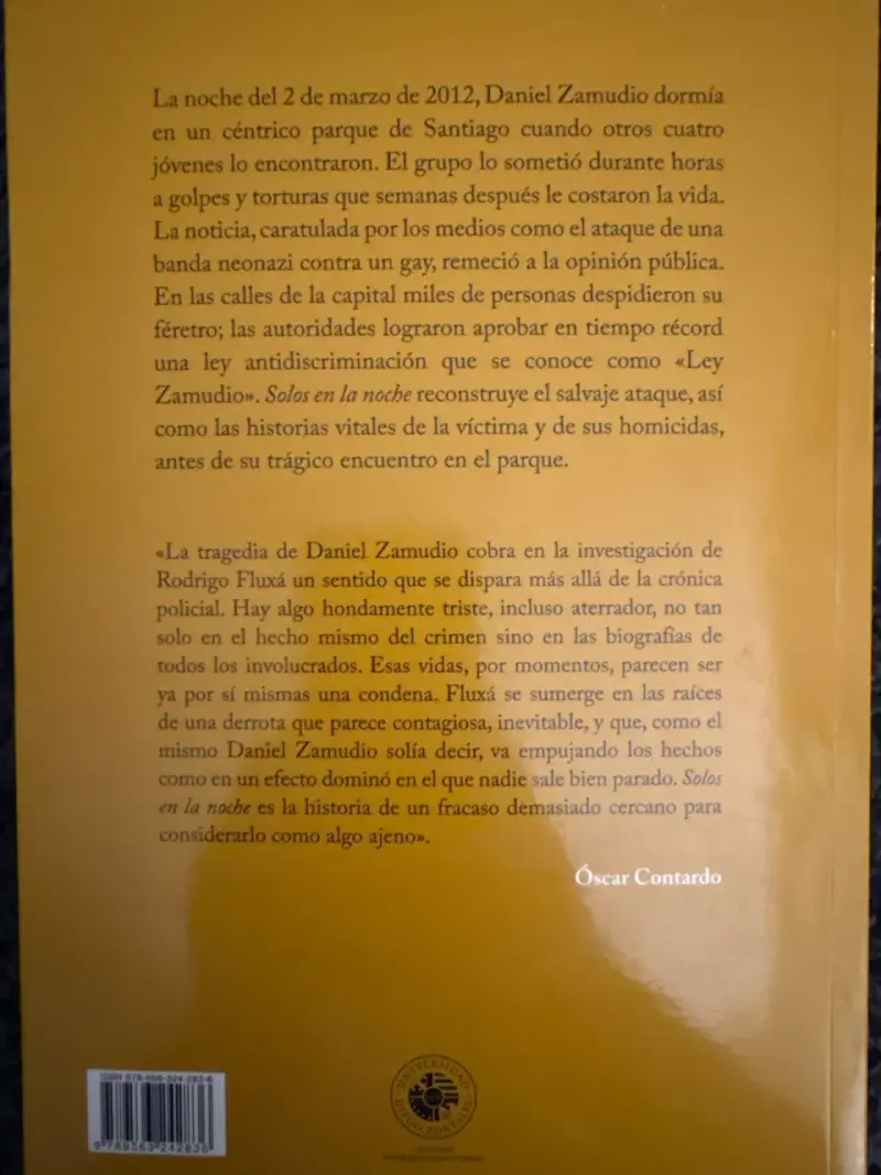 Libro Solos en la Noche - 2