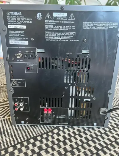 Equipo de sonido Yamaha GX-500 - miniatura 5