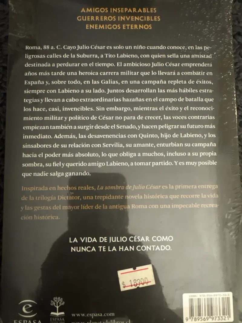 Libro La sombra de Julio César - 2