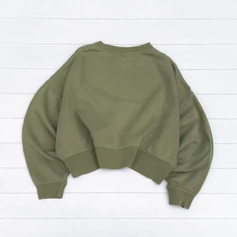Polerón verde Nike unisex Oversize - 2