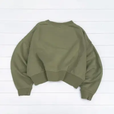 Polerón verde Nike unisex Oversize - miniatura 2