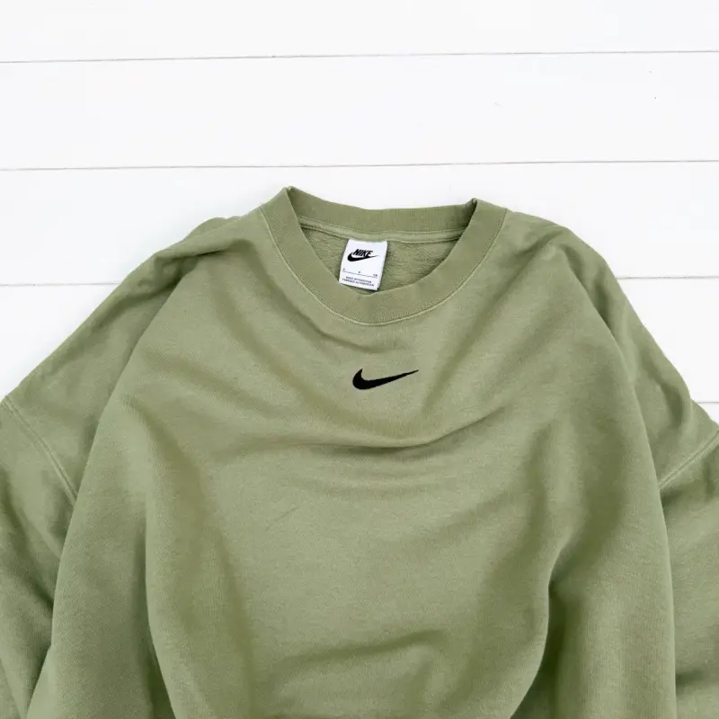Polerón verde Nike unisex Oversize - 3