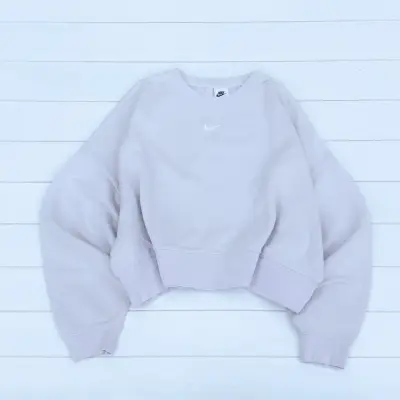 Polerón Nike beige mujer - miniatura 1