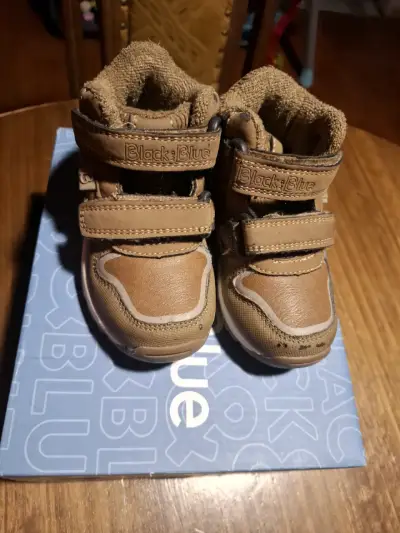 Botines de niño marrones talla 21 - miniatura 2