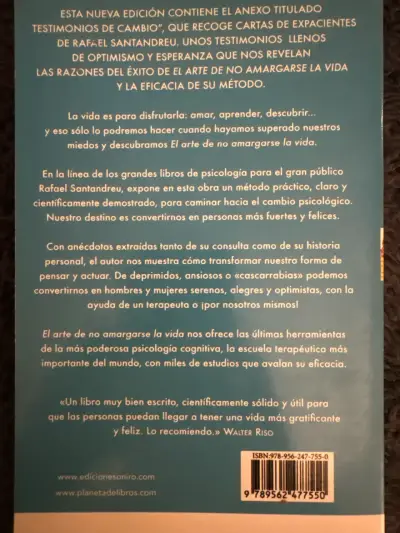 Libro 'El arte de no amargarse la vida' - miniatura 2