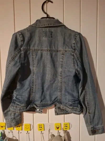 Chaqueta de mezclilla azul - miniatura 2