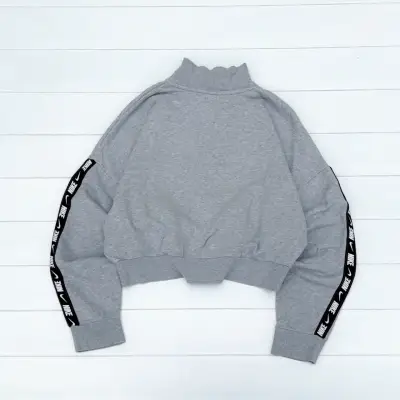 Polerón gris Nike crop - miniatura 2