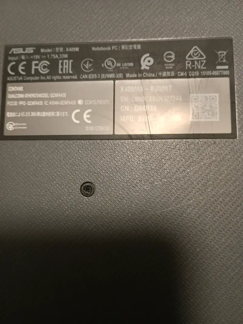 Laptop ASUS usado - 2