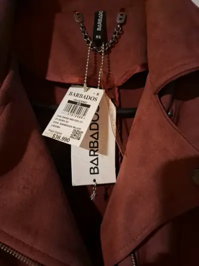 Chaqueta tipo gamuza Barbados XS - miniatura 3