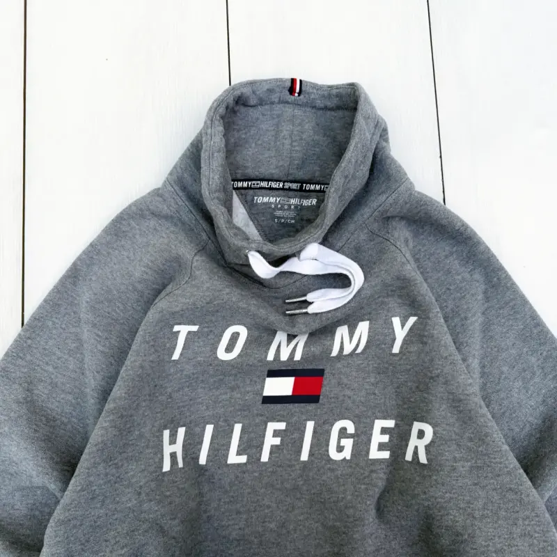 Polerón Tommy Hilfiger gris - 3