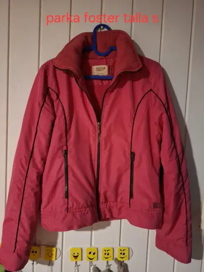 Parka rosa Foster talla S - miniatura 1