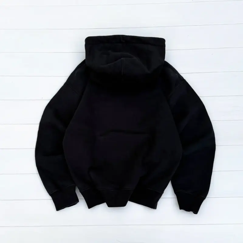 Polerón Nike Negro Grueso - 2