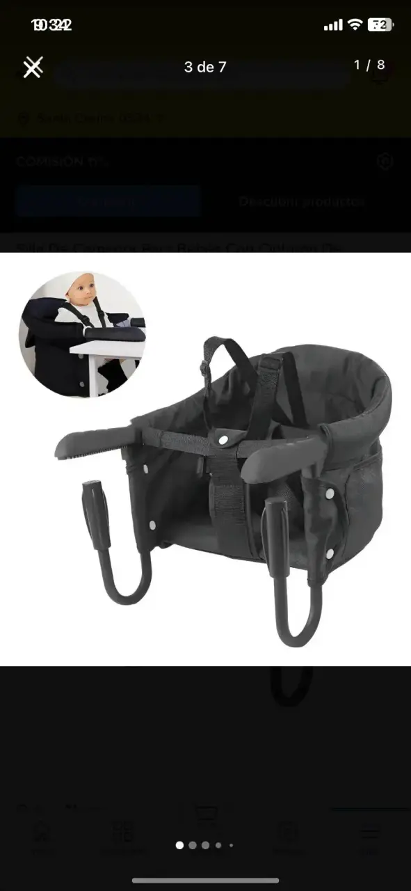 Asiento para comer de bebe - 3