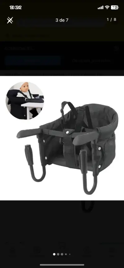 Asiento para comer de bebe - miniatura 3