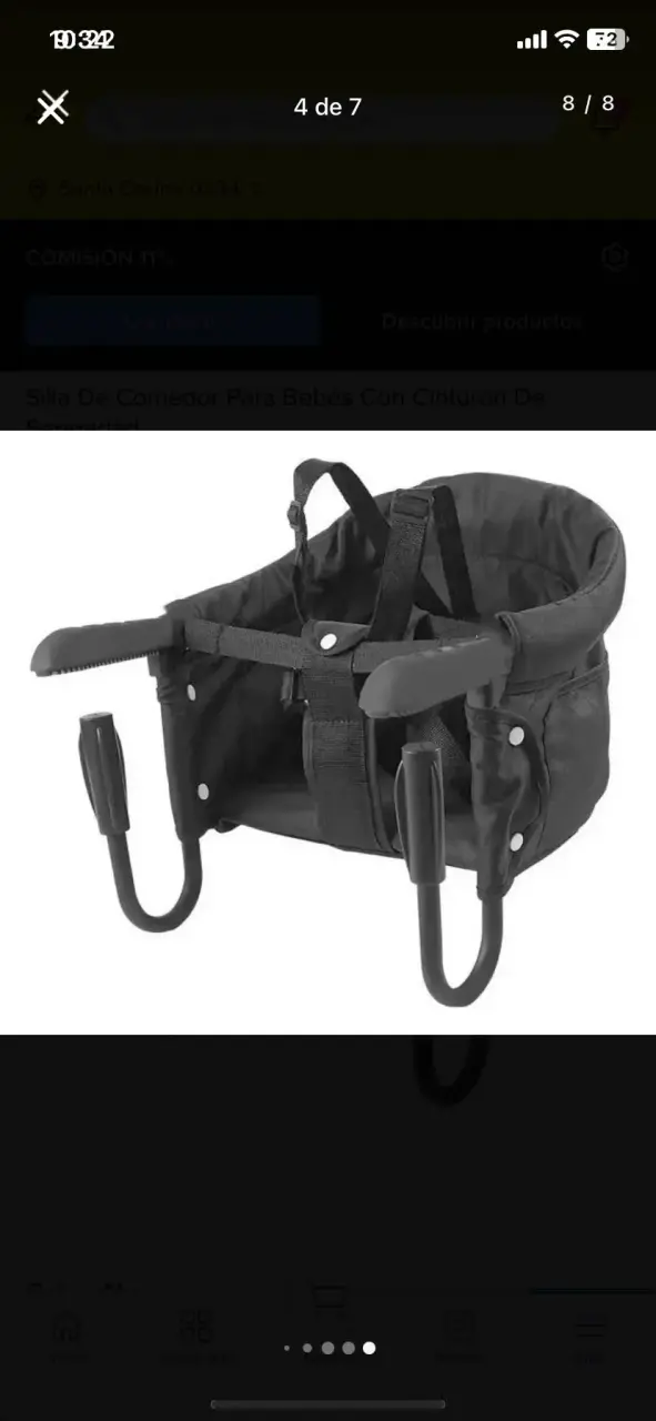 Asiento para comer de bebe - 4