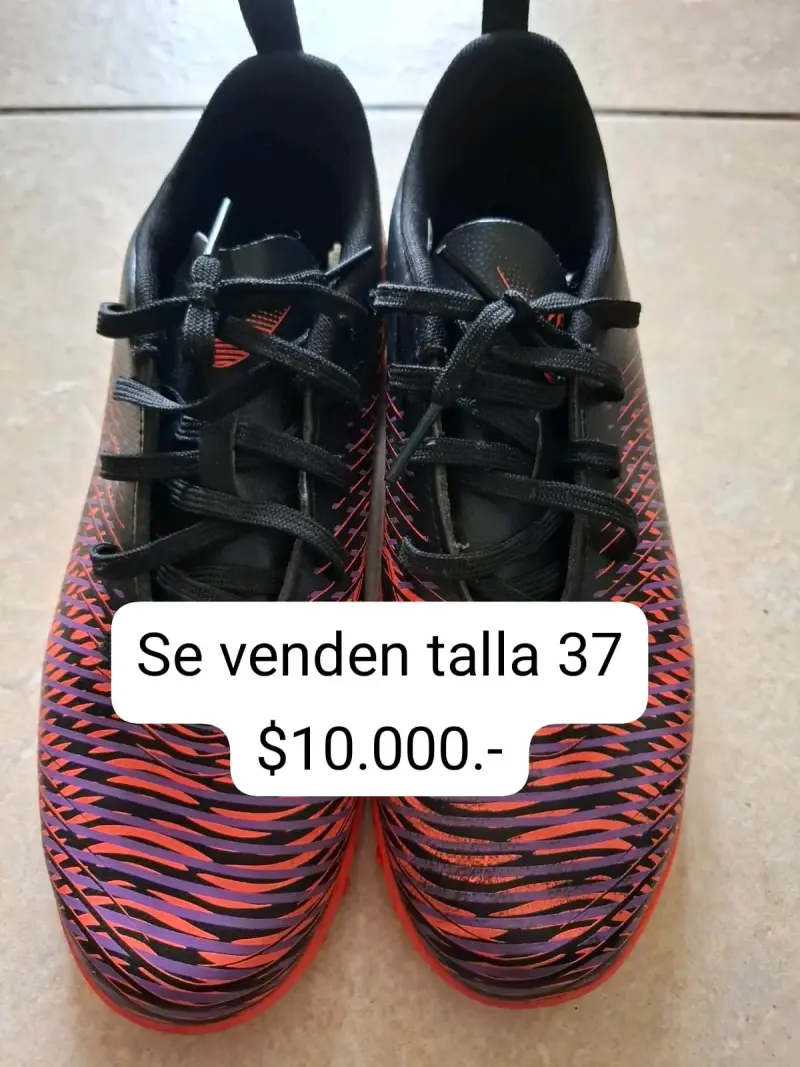 Zapatillas negras talla 37 - 2