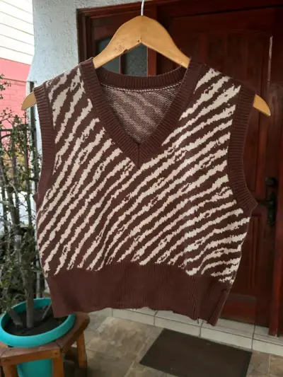 Chaqueta de pana marrón - miniatura 4