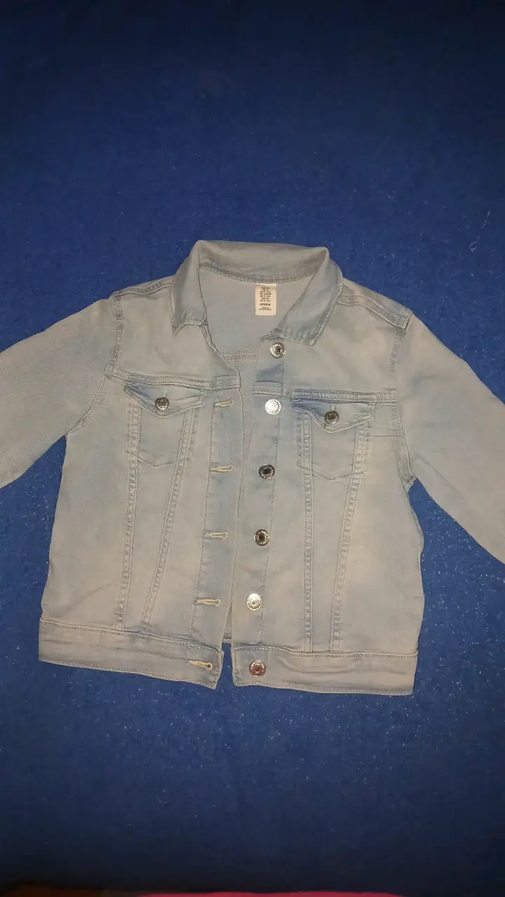 Chaqueta de lana rosada a cuadros - 5