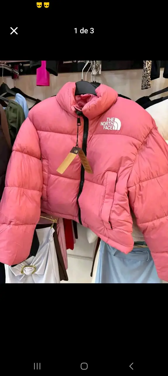 Chaqueta pluma The North Face beige - 3
