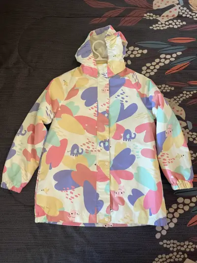 Chaqueta impermeable infantil colores - miniatura 1
