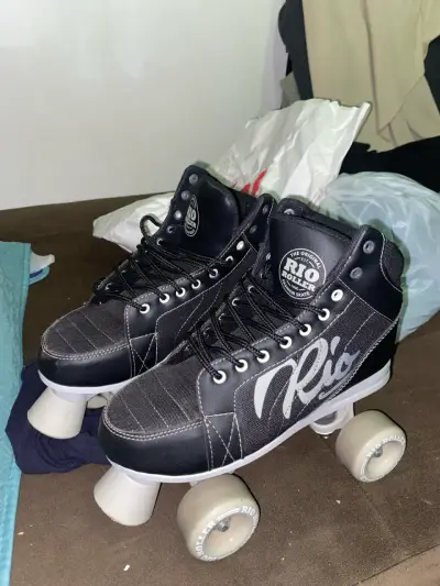 Patines rio roller negros - miniatura 1