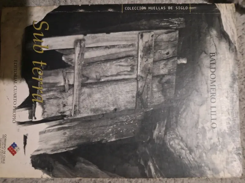 Libro 'Sub Terra' de Baldomero Lillo - 1