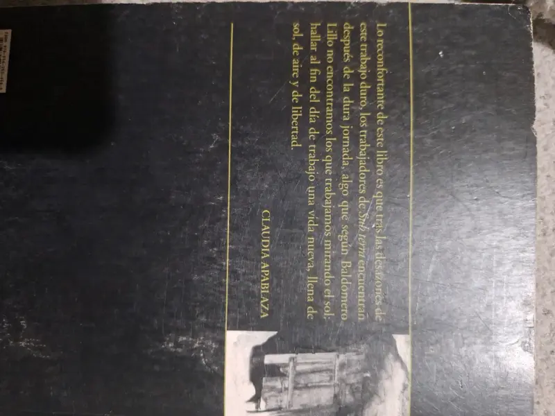 Libro 'Sub Terra' de Baldomero Lillo - 2