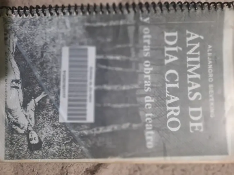 Libro Ánimas de Día Claro - 1