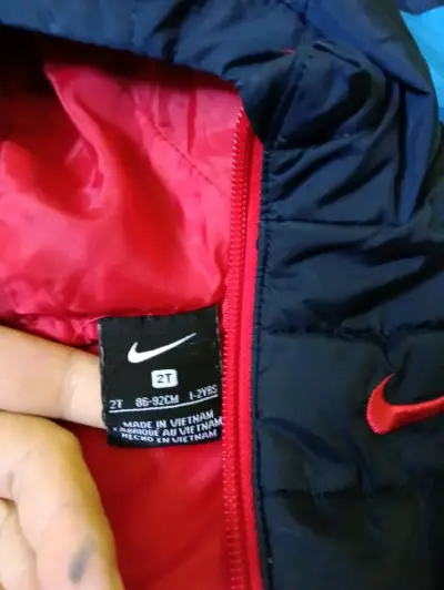 Chaqueta infantil Nike azul - miniatura 1