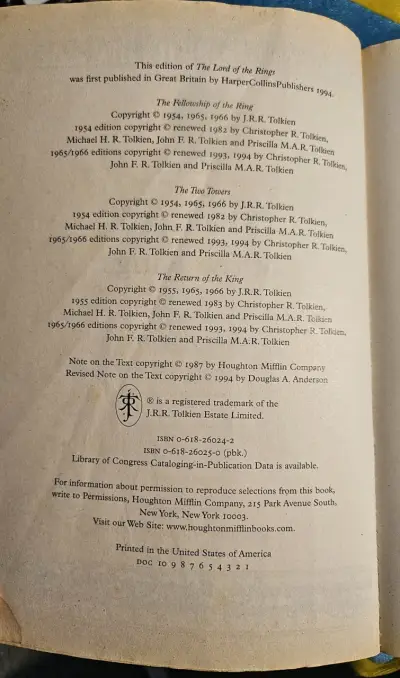 Libro The Lord of the Rings - miniatura 6