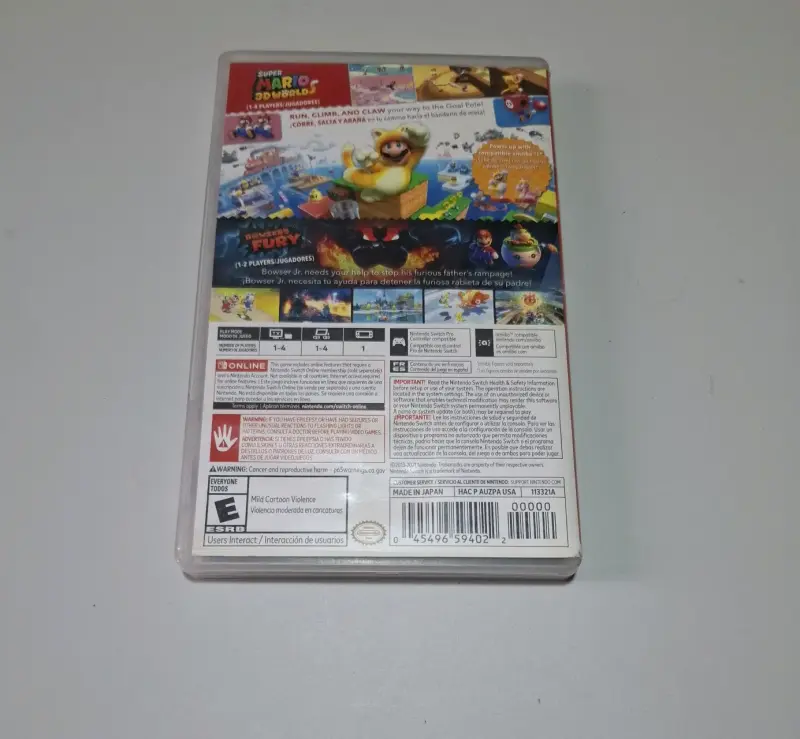 Juego Nintendo Switch Super Mario 3D World - 2