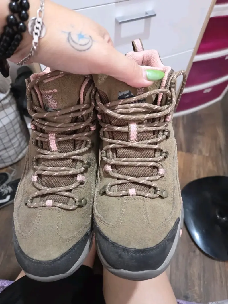 Botas outdoor Skechers café - 4