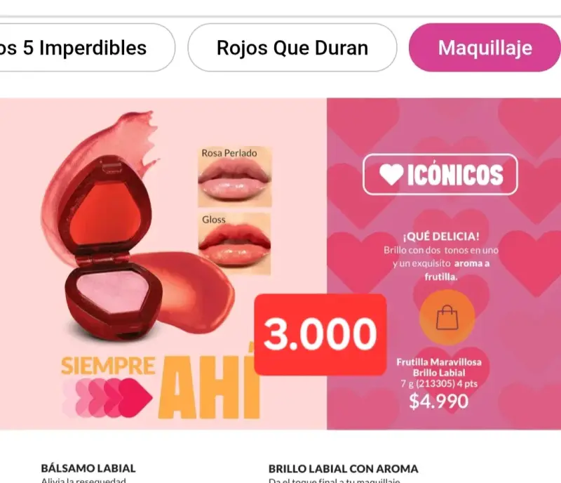 Labial frutillita