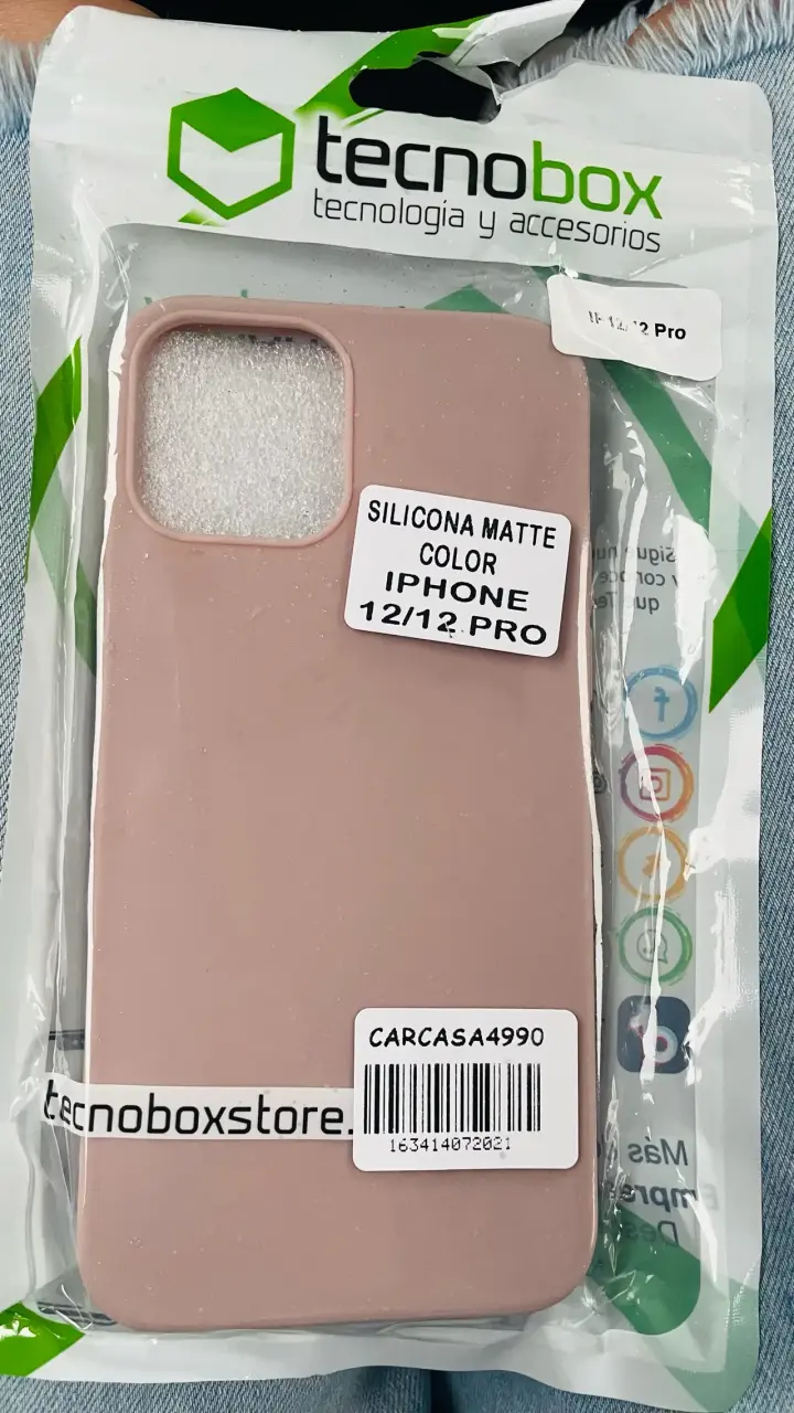 Carcasa silicona Mate iPhone 12