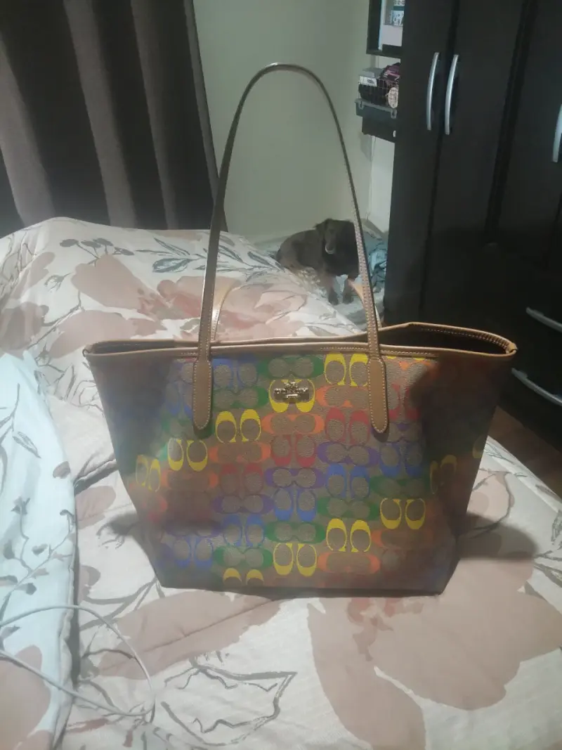 Bolso tote multicolor - 1