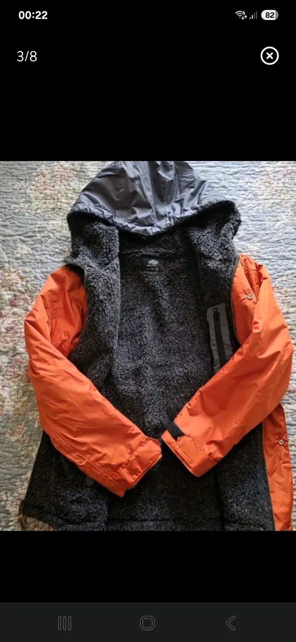 Chaqueta impermeable con forro - 1
