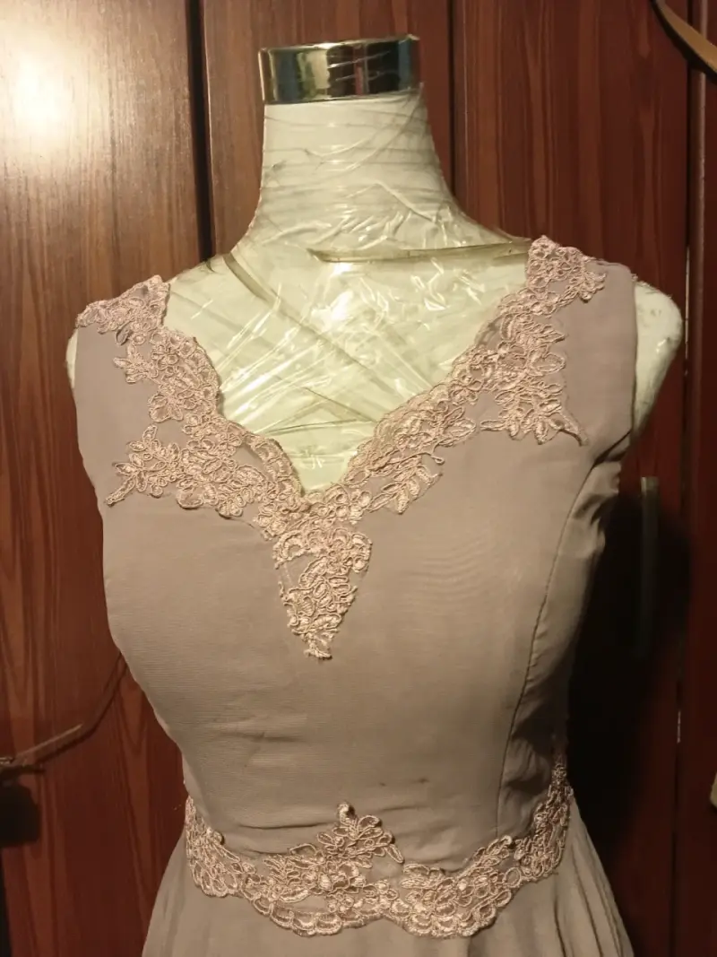 Vestido lila formal