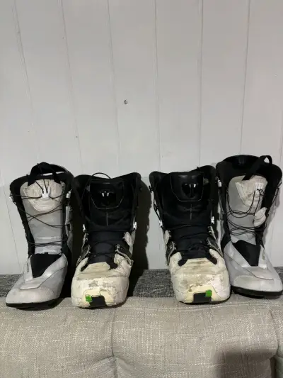 Botas de snowboard usadas - miniatura 1