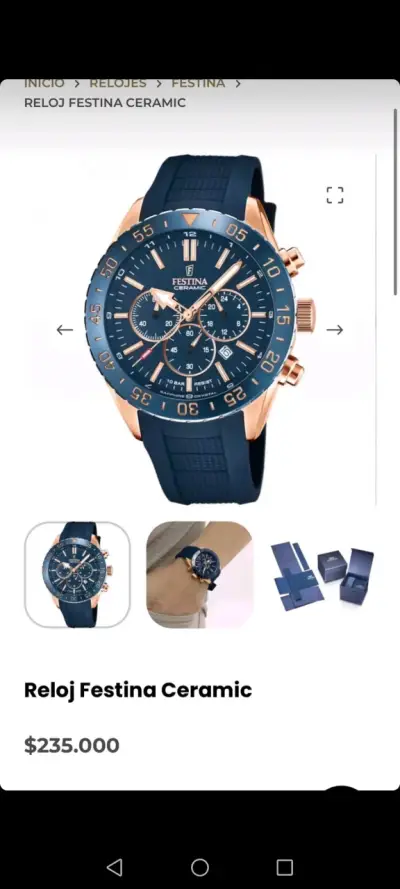 Reloj Festina ceramic - miniatura 3