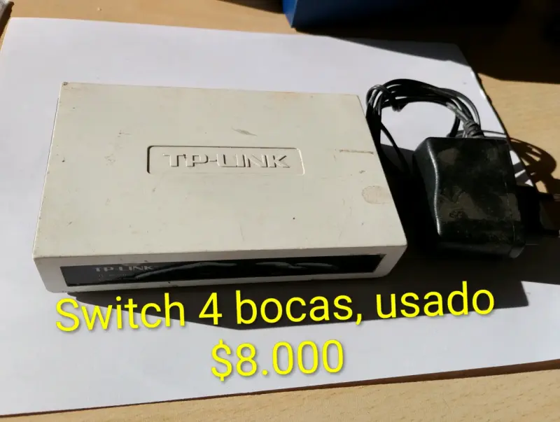 Switch TP-Link 4 bocas