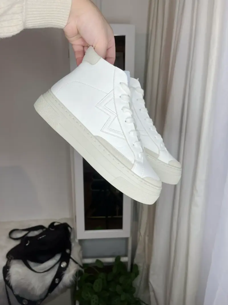 Zapatillas blancas MIM talla 38 - 2