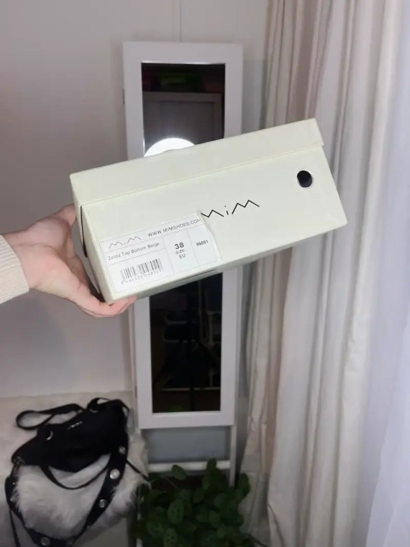 Zapatillas blancas MIM talla 38 - 4