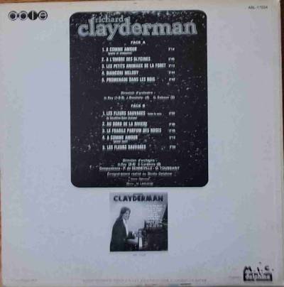 Vinilo Richard Clayderman A Comme Amour - miniatura 2