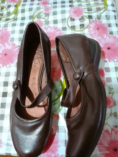 Zapatos planos marrones mujer - miniatura 2