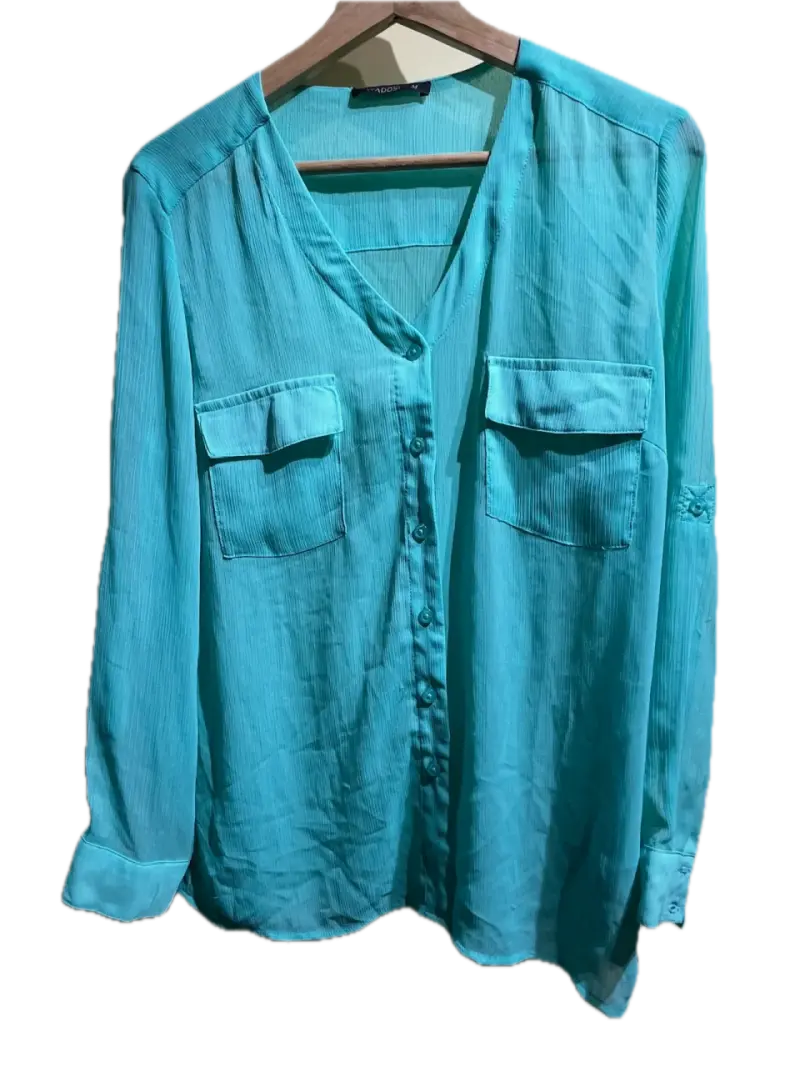Blusa Verde para mujer marca WADOS talla M - 1