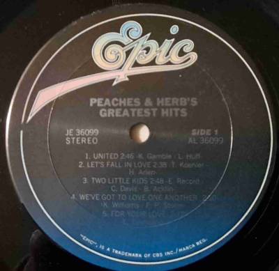 Vinilo Peaches & Herb- Greatest Hits - miniatura 4