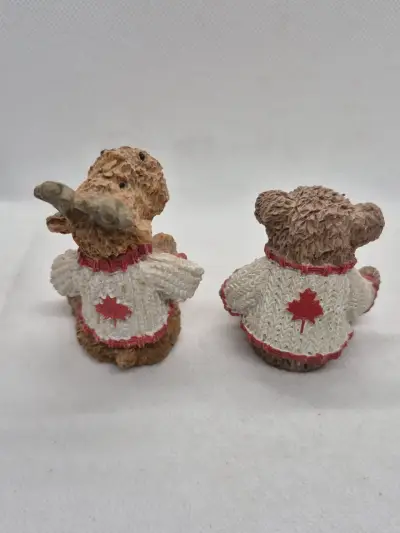 Adornos de cerámica Niagara y Canadá - miniatura 5