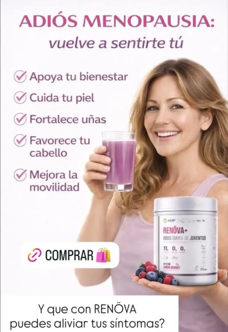 Renova+ suplemento sabor berries - 4